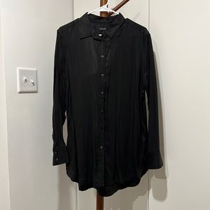 Banana Republic Black button down